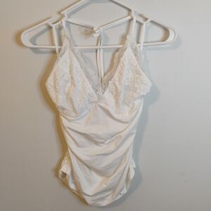 unbranded y2k lacey dainty babydoll girlhoodcore coquette halter top size L